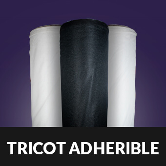 Tela Tricot Adherible